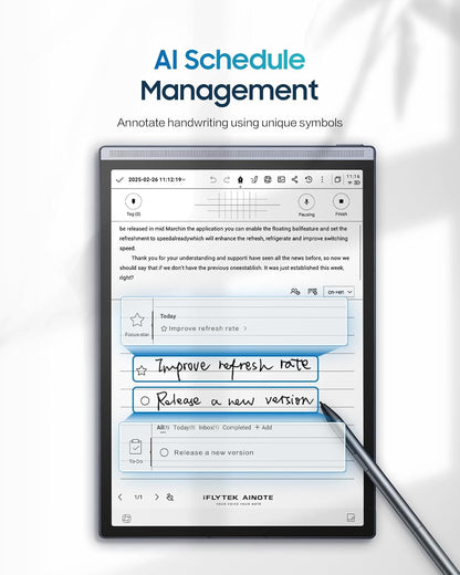 Smart E Ink Note-taking Tablet Bundle