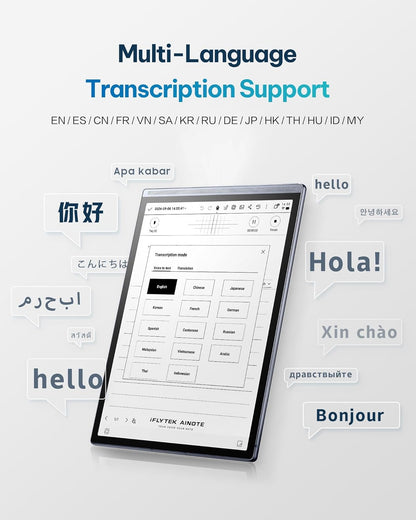 Smart E Ink Note-taking Tablet Bundle